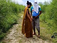 Ever wonder how this Indian wife takes rough doggystyle anal on the village ranch?