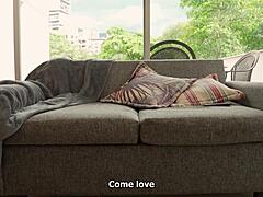 MILF Powerfully Fucks Stepdaughter's Boyfriend In Hiding