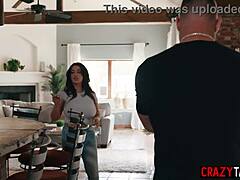 Rude Milf Teacher Sarah Arabic with Huge Tits Takes Big Hard Cock Pounding