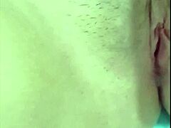 Blonde Latina Spreads Legs to Reveal Her Tight Pink Pussy and Vagina.