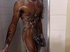 Snowbunny pussy devoured fucked deep with bbc dildo then rides while deepthroating black cock