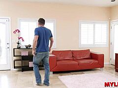 mylfex milf neighbour in fishnets socks rides rough anal hardcore with huge melons bouncing