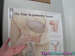 hey teens party hard with group oral and hardcore uniform reality fun