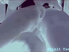 Pov close-up oral tantra licks with puerto rican teen to spirit music vibes