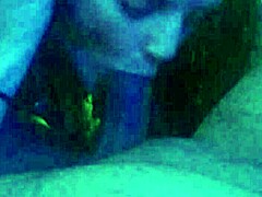 this small cute amateur chick just swallows dick whole like a pro at home