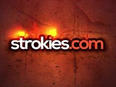 hey, watch this pink-haired babe taylor strip and stroke that cock in pov! 💦🔥 strokies