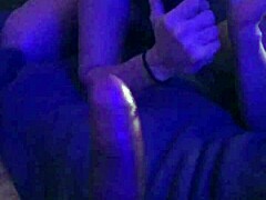 this small cute amateur chick just swallows dick whole like a pro at home