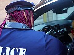 yo clown, pick your fat ebony bbw slut for public big black cock pounding