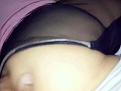 Godson Finds Latina Milf Resting Plays with Curvy Pussy