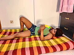 Hot wet redhead girlfriend blows monster cock deepthroat then anal creampie rides hardcore