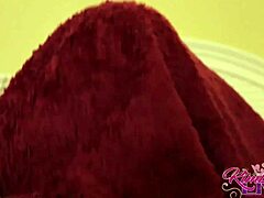 sam unloads cum on kimber lees big ass after blowjob