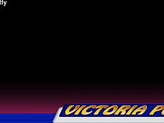 Little Czech Blonde's Puffy Wet Pussy Lips Spread Wide For Black Dildo Orgasm Closeup