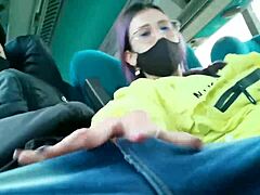 whoa sexy latina sucks boyfriend's dick on public bus ride bogota medellin 😍🍆💦 bucarasex