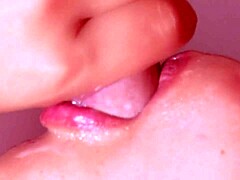 mmm, watch my japanese girlfriend milk every drop uncensored close-up into her mouth.