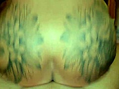 danaxmuscles gags on cock in epic deepthroat with her big clit milf body