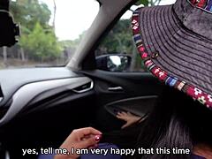 i couldn't resist the hot driver so we fucked hard in her car 😈 part 1 with camila henao