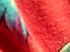 amateur wife slurps cock then bends for doggy cumshot in mouth out in bushes!