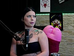 Kalyca The Prostitute's Wildest Fetish Casting In Sheer Red Lingerie For Fame