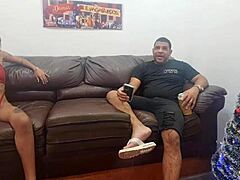 surfistinha admits no anal before but takes latina assfucking doggystyle natural tits bouncing