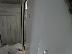 Fall asleep at friend's and wake to his hot neighbor sucking cock?