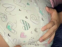 Intense Church Sister Pounding Her Tight Wet Pussy with Small Cock Creampie Close-Up