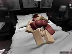 dominating follower with creampie riding kisses and missionary game part 2