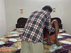 Sister-in-Law Feeds Milk from Big Nipples Before Pussy Kiss and Jhadu Ride