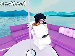 wanna see big tits bounce on monster cock doggystyle domination cumshot?