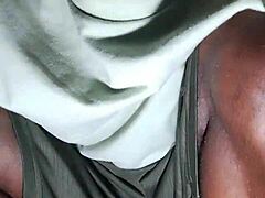 Skinny Brunette Picked Up for Intense Workout Sex