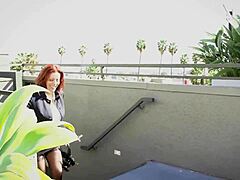 whoa nicky ferrari's huge tits bounce as sara jay licks her wet latina pussy on couch 😍👅