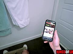 Stepsister's Big Tits Aid Struggling Stepbrother's Need