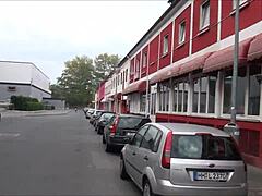 Redlight Tourist Hits LudwigstraßE Hannover Germany Streets