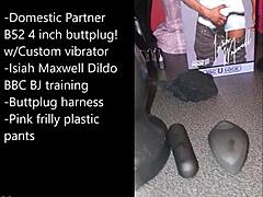 hey watch this sissy bind herself for extreme anal toy play