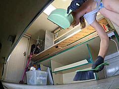 Dumb bitch miniskirt ass exposed on hidden cam