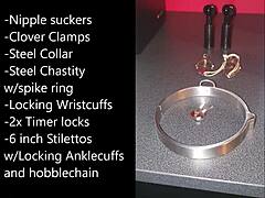 hey watch this sissy bind herself for extreme anal toy play