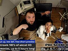 jasmines hairy pussy n ass get doggystyled n blasted with cum pov nurse patient moans