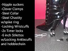 hey watch this sissy bind herself for extreme anal toy play