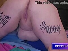 curvy babe reveals her sensual ass dildo ride fingering wet pussy orgasm