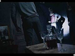 whoa 😍 vampire octokuro's huge tits double penetrated & anal creampied by 2 guys