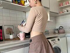 Latina Neighbor Begs Sugar Then Takes Huge Cock Anal Cum In Mouth And Eye