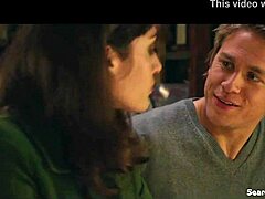 Lizzy Caplan bares small tits in frankie boom 2013 celebrity topless scene