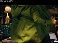 Lizzy Caplan bares small tits in frankie boom 2013 celebrity topless scene