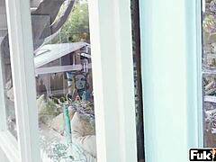 oh man cassidy banks rides her best friend's cock doggystyle then swallows his cumshot