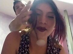 Wanna see me pound this sexy latina in panties?