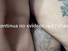 Tarado amigo fode crossdresser e trans com big black cock sem dó