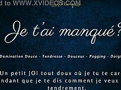 French girl fucks guy with joi pegging audio