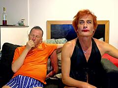 WATCH GIGI AND DAVE'S TRANNY GIRLFRIEND LIVE SHOW WITH RIPPED CLOTHES ANAL AND FACE FUCKING UNCENSORED!