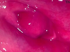 amateur shaved PINK PUSSY closeup 269 days post virginity loss wet lick