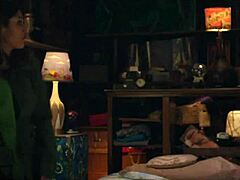 Lizzy Caplan bares small tits in frankie boom 2013 celebrity topless scene