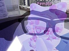Rough Roblox sex in POV - you ready to pound this tight avatar?!